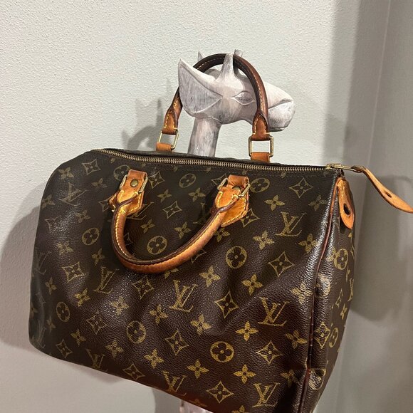 Louis Vuitton Handbags - Louis Vuitton Speedy30 Mono with COA